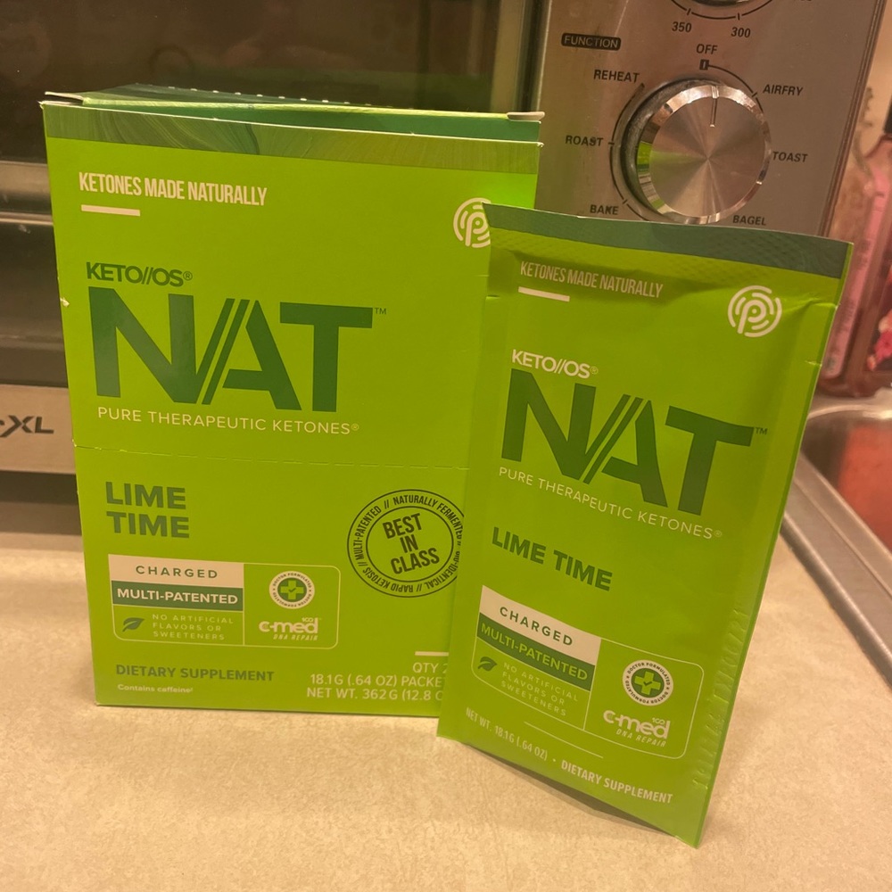 Pruvit Ketone Charged Limetime 12 packets